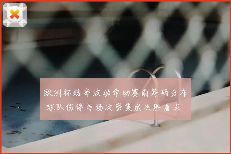 欧洲杯赔率波动牵动赛前筹码分布 球队伤停与场次密集成决胜看点